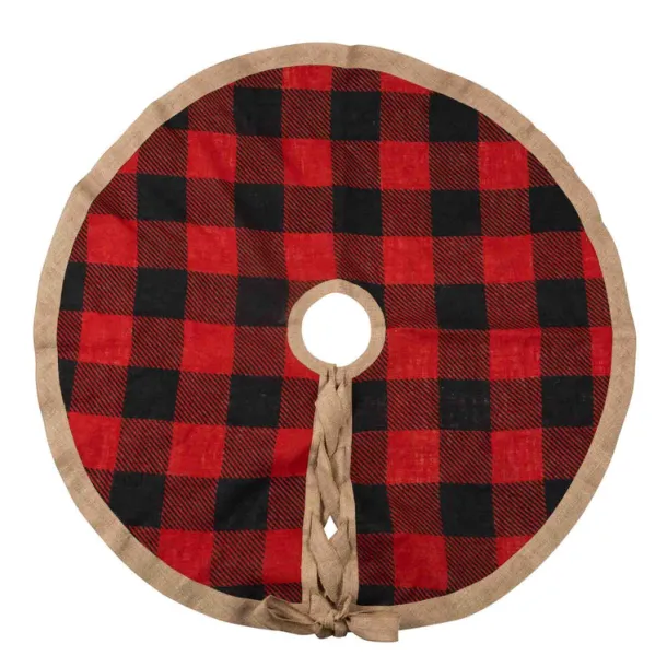 Buffalo Check Tree Skirt