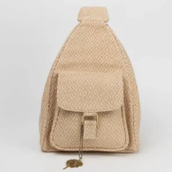 Bulbul Mini Diamond Ivory Backpack