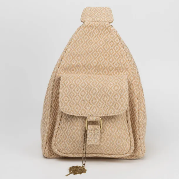 Bulbul Mini Diamond Ivory Backpack