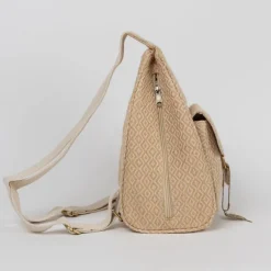 Bulbul Mini Diamond Ivory Backpack