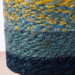 Buna Jute Plant Hanger - Blue