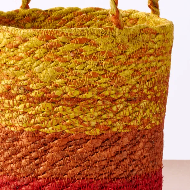 Buna Jute Plant Hanger - Red