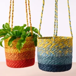Buna Jute Plant Hanger - Red