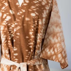 Caramel Tie Dye Robe