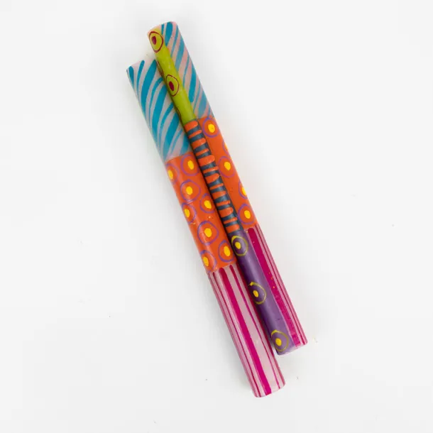 Carousel Painted Taper Candles