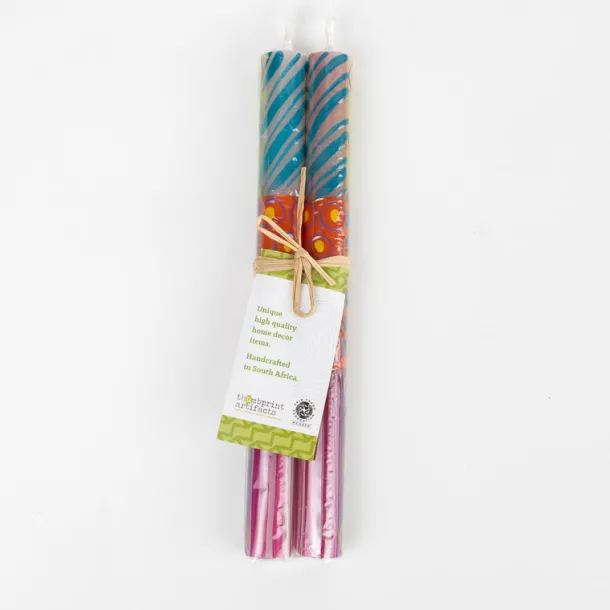 Carousel Painted Taper Candles