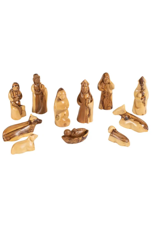 Carved Olive Wood Nativity