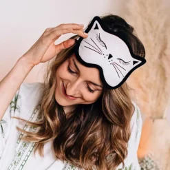 Cat Nap Velvet Sleep Mask