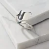 Cat Tails Sterling Silver Ring