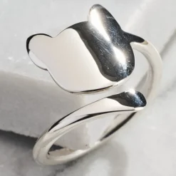 Cat Tails Sterling Silver Ring