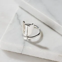 Cat Tails Sterling Silver Ring