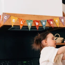 CELEBRATE Silk Paper Garland