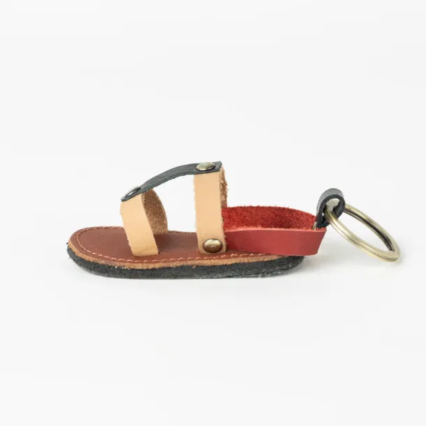 Chappal Mini Sandal Leather Keychain