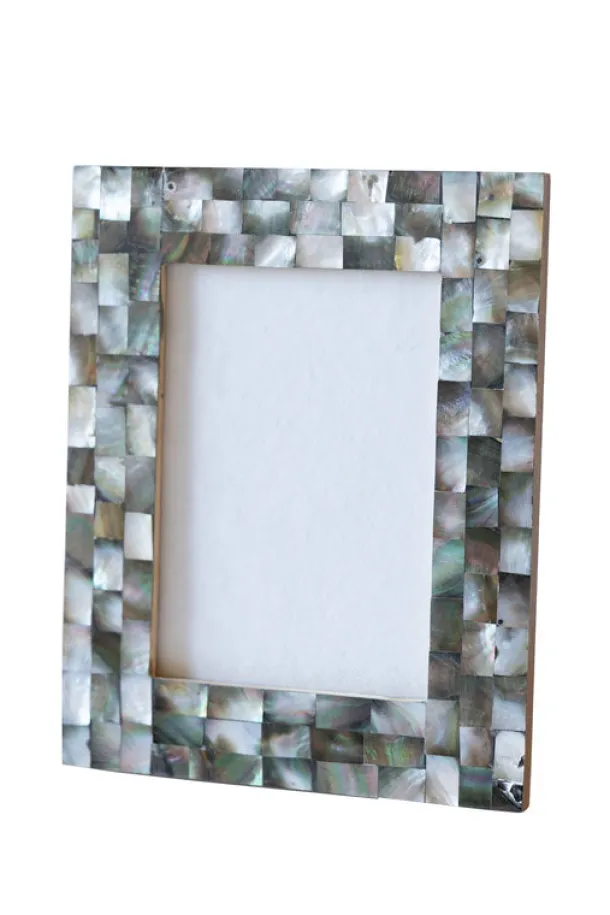 Charcoal Grid Frame