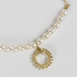 Charm & Pearl Necklace