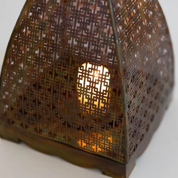 Chatushkosh Antique Copper Lantern
