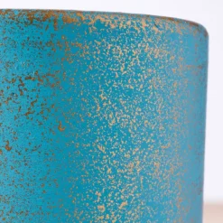 Chota Terracotta Mini Planter - Light Blue