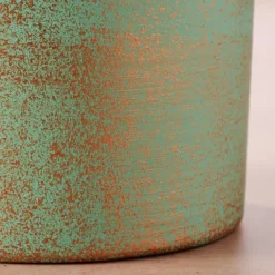 Chota Terracotta Mini Planter - Turquoise