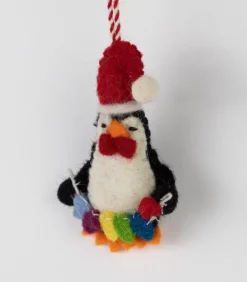 Christmas Penguin Ornament