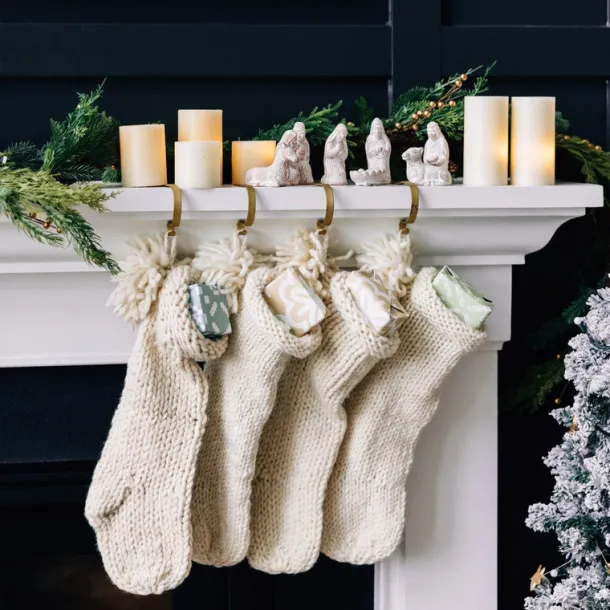 Chunky Knit Christmas Stocking