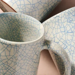 Ciya Blue Crackle Mug