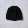 Coal Wool Knit Hat