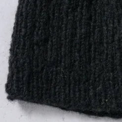 Coal Wool Knit Hat