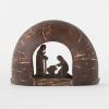 Coconut Shell Nativity