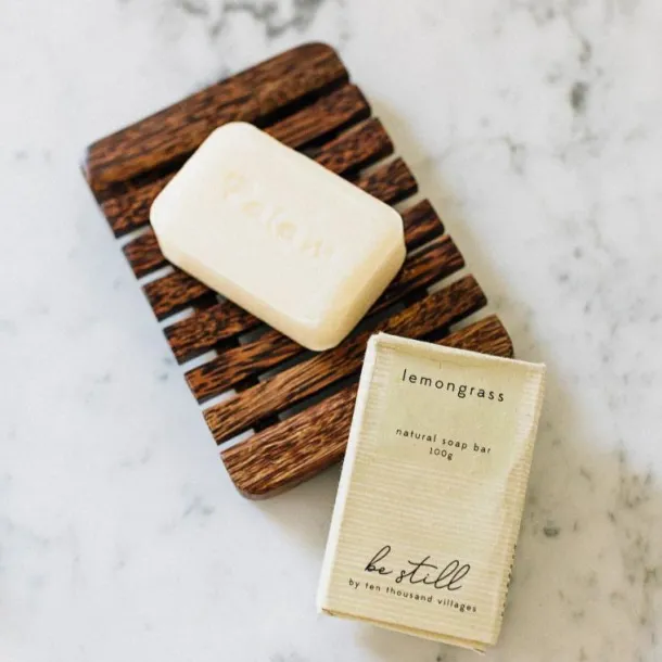 Coconut Wood Soap Dish