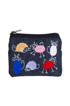 Colorful Cats Coin Purse