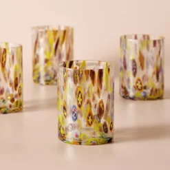 Confetti Cheena Glass Tumbler