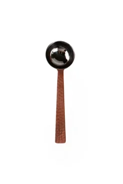 Copper & Silver Coffee Scoop