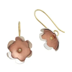 Copper Blossom Earrings