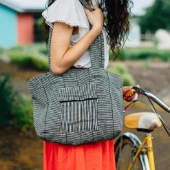 Cotton Weave Tote to Go