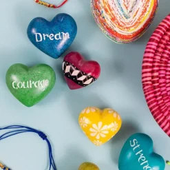 Courage Heart Paperweight