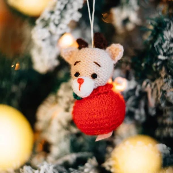 Cozy Reindeer Ornament