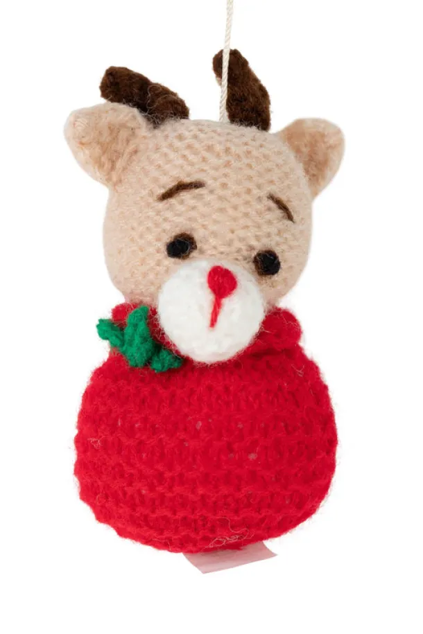 Cozy Reindeer Ornament