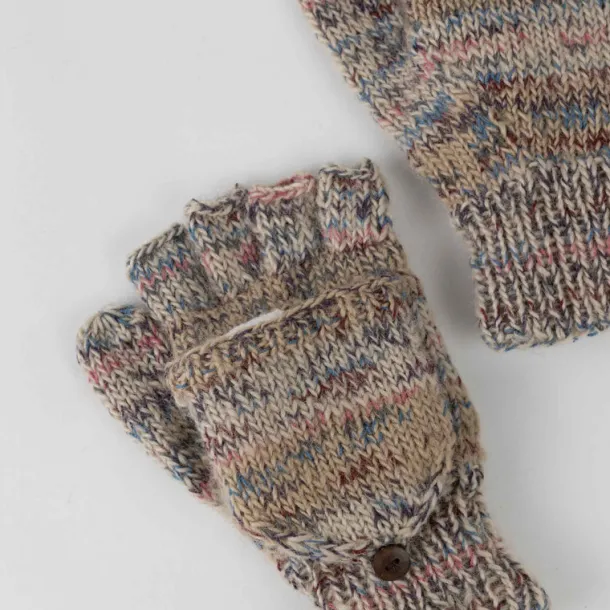 Creamsicle Convertible Mittens - Fingerless Gloves