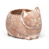 Crouching Cat Planter