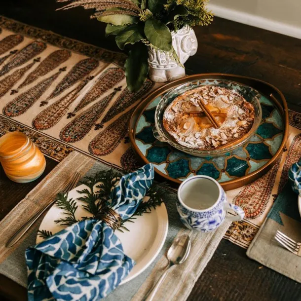 Cypress Tree Table Runner