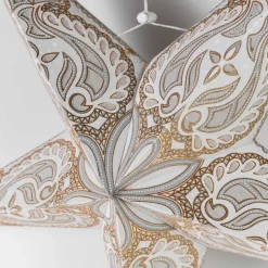 3D Paisley Paper Star
