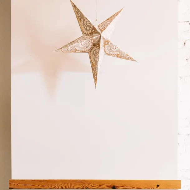 3D Paisley Paper Star