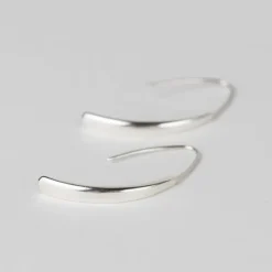 Damini Silver Teardrop Earrings