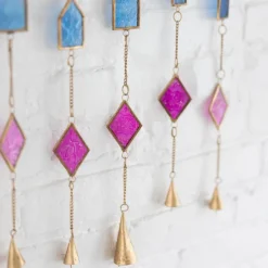 Dayamand Recycled Iron & Glass Chime
