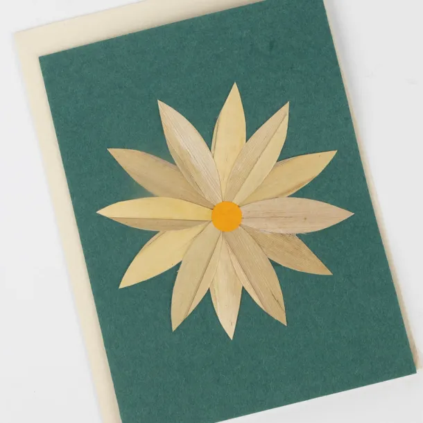Deiji Floral Handmade Card