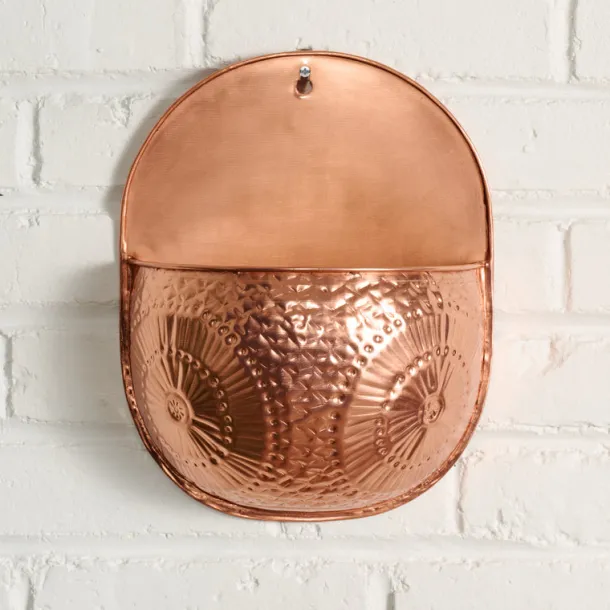 Dekhava Embossed Wall Planter