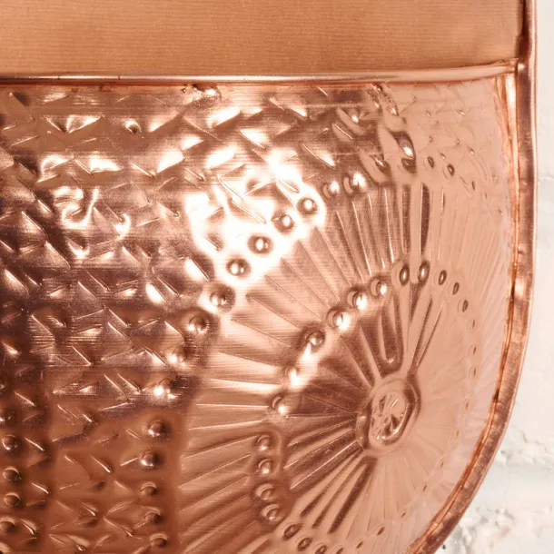 Dekhava Embossed Wall Planter