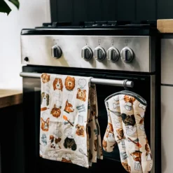 Dog Chefs Tea Towel
