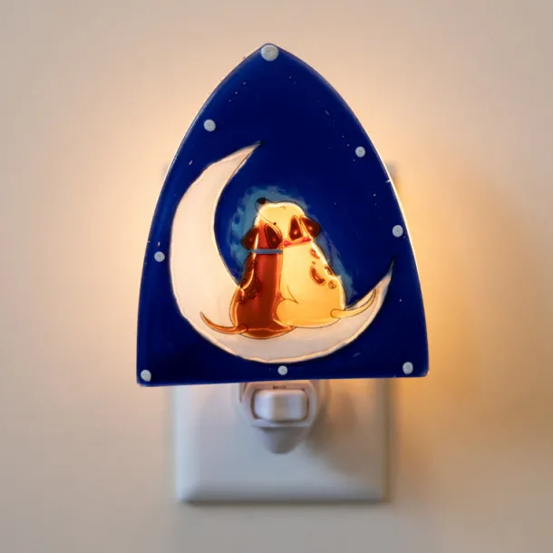 Dogs on the Moon Nightlight