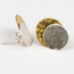 Double Disk Earrings